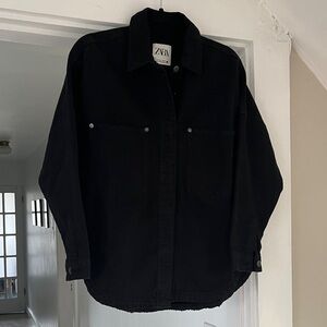 Zara Denim Shacket